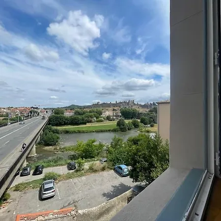 Chez Pierrot - Pont-neuf - Vue Cite Medievale 아파트 카르카손